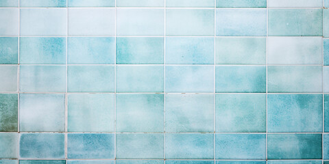 Background with small lightl blue tiles