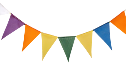 bunting - isolated