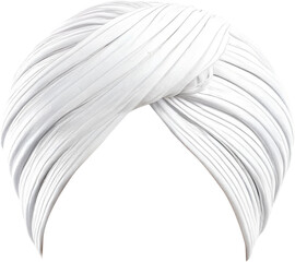 Turban isolated on transparent background. PNG illustrations. Generative AI.