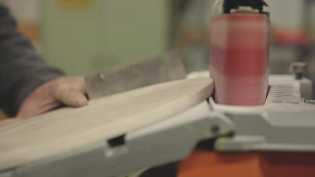 man working on a machine