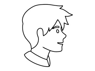 Man Character Icon Avatar Illustration
