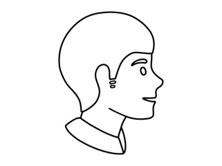 Man Character Avatar Icon Illustration
