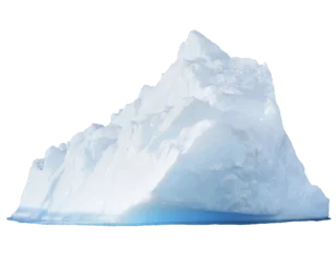 Fototapete Rund Iceberg - isolated on transparent background © Marko