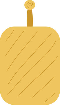 cutting borad kitchenware isolated