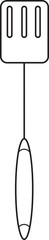 spatula kitchenware outline