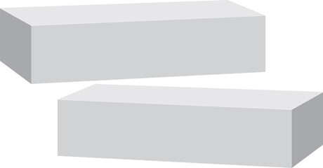 Realistic cardboard boxes. Cardboard boxes design.