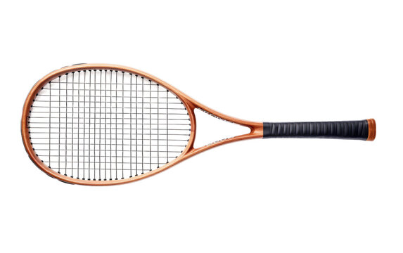 Tennis Racket On a White or Clear Surface PNG Transparent Background.
