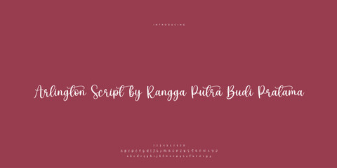 Abstract Fashion font alphabet. Minimal modern urban fonts for logo, brand etc. Typography Calligraphy typeface uppercase lowercase and number. vector illustration
