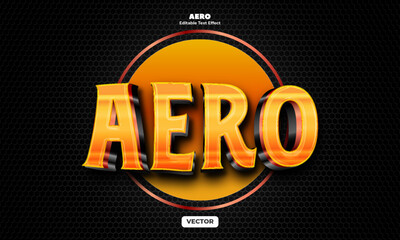 Aero Vector Text Effect