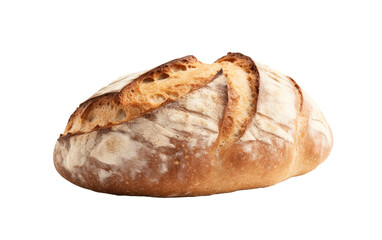 8K Sourdough Bread On Transparent Background.