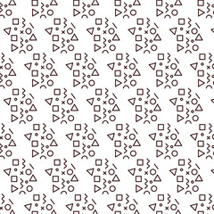 Illustration Pattern designs shapes and designs vector