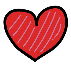 heart illustration cartoon