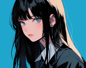 美人　女子高生