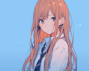 美人　女子高生