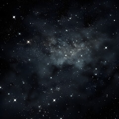Fototapeta na wymiar Space with stars, ai generative