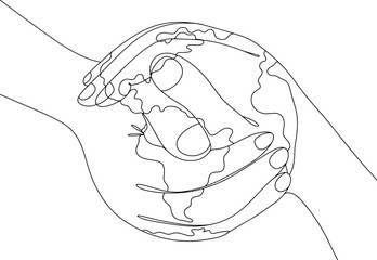 Unity. Together. World. One line