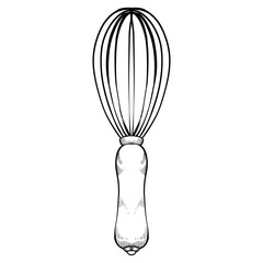 whisk handdrawn illustration