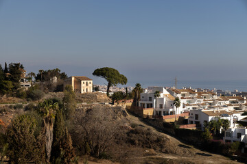 Picture of benalmadena town from viewpoint, costa del sol, spain