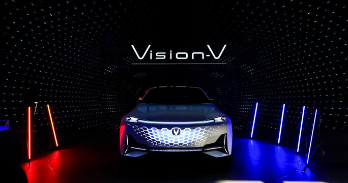 Changan Automobile launches new electric vehicle in Guangzhou
