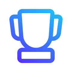 trophy gradient icon