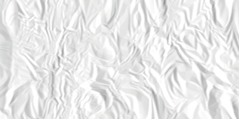 White crumpled paper texture . White wrinkled paper texture. White paper texture . White crumpled and top view textures can be used for background of text or any contents .