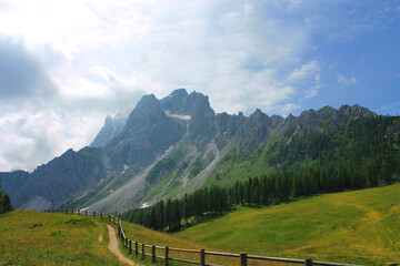 beautiful mountain landscape in summer