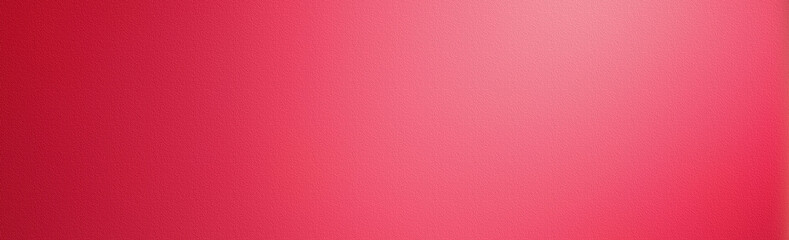 Abstract satin red wall texture background. Elegant background with space for design copy space. Gradient. Web banner. Wide panoramic template.