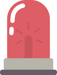 siren light vector illustration