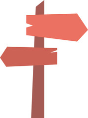 direction board vector illustration