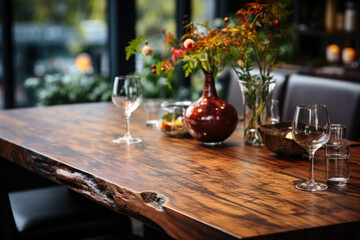 interior of restaurant