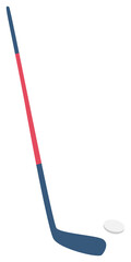 golf stick vector illustration
