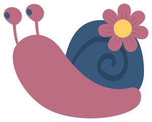 snail vector illustration
