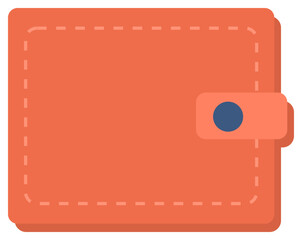 wallet vector illustration