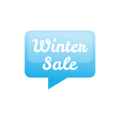 Winter special sale unit. Winter special sale and offer banner
