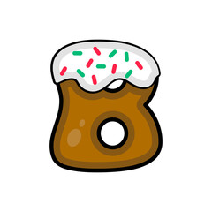donut with sprinkles on top