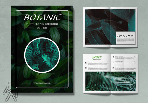 Botanic Portfolio Layout
