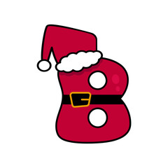 Alfabet letter merrychristmas  © andiirawanart