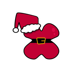 Alfabet letter merrychristmas  © andiirawanart