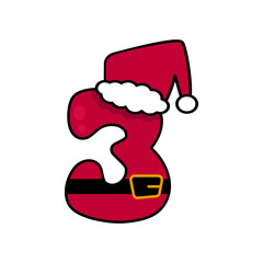 Alfabet letter merrychristmas  © andiirawanart