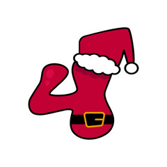 Alfabet letter merrychristmas  © andiirawanart