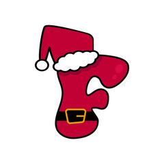 Alfabet letter merrychristmas  © andiirawanart