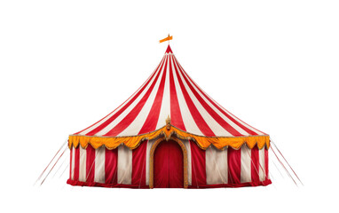 Circus Marquee On Transparent Background