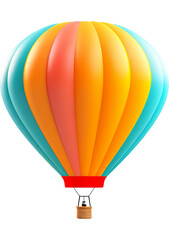 열기구 일러스트