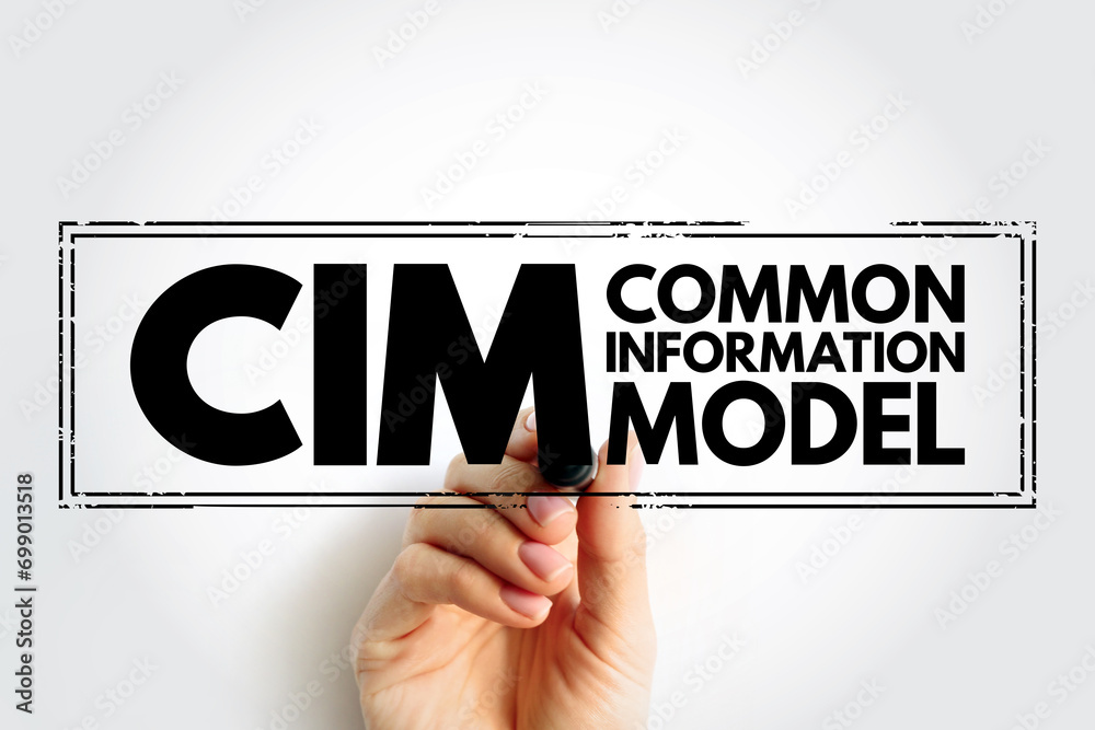 Poster cim common information model - open standard that defines how managed elements in an it environment 