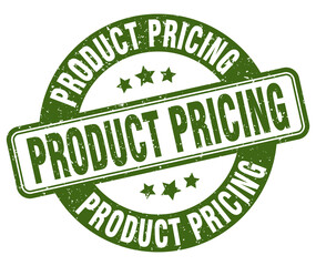 product pricing stamp. product pricing label. round grunge sign