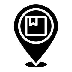 mail delivery location icon