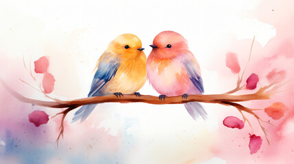 Pair of love birds