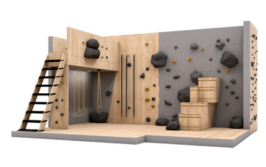 Crossfit and Climbing Wall Artistry