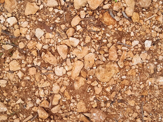 Rocky natural background.