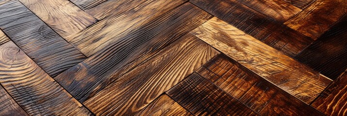 Parquet Patterns: Close-Up Textured Wooden Background for Home and Industry